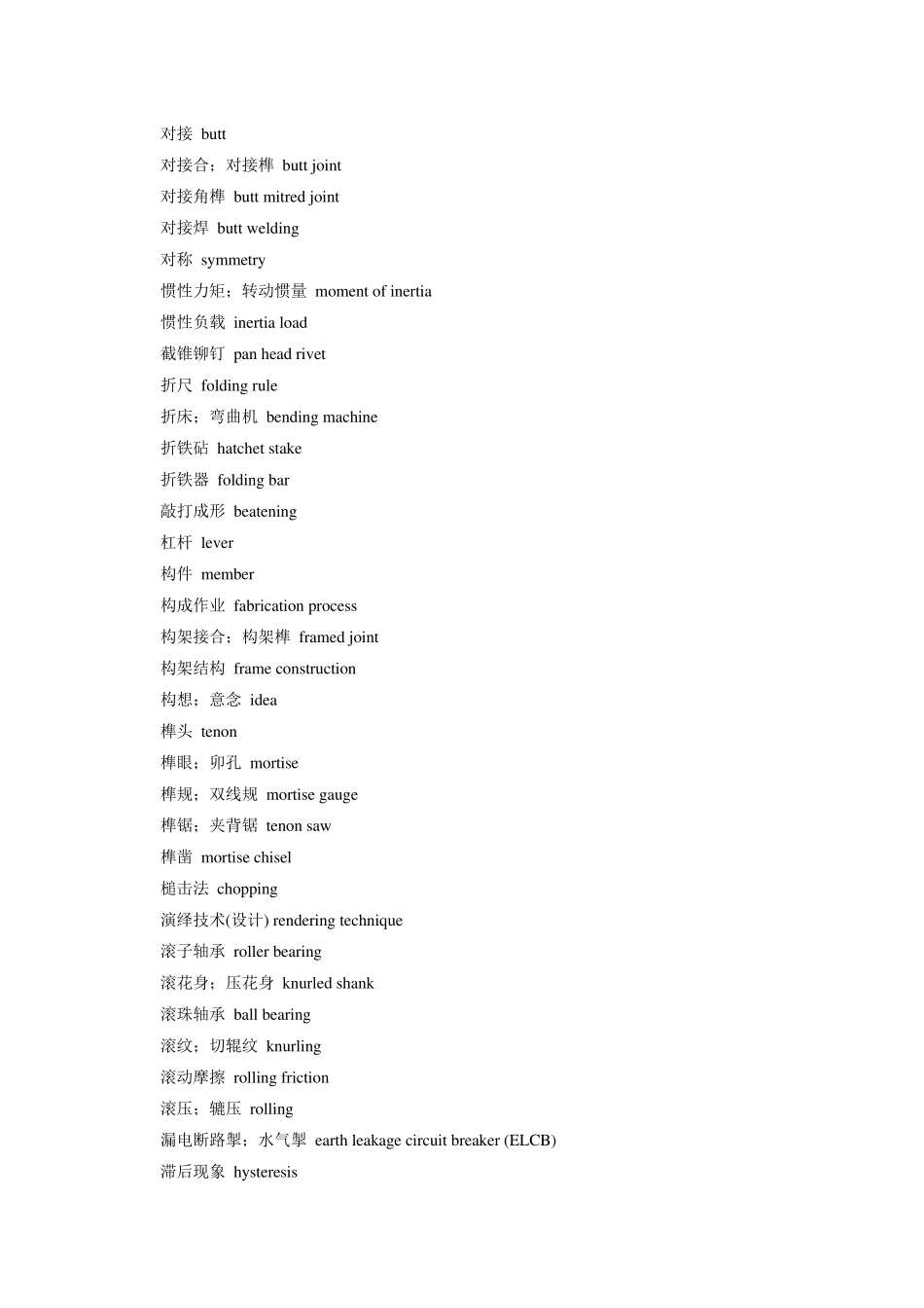 机械类常用术语_第2页