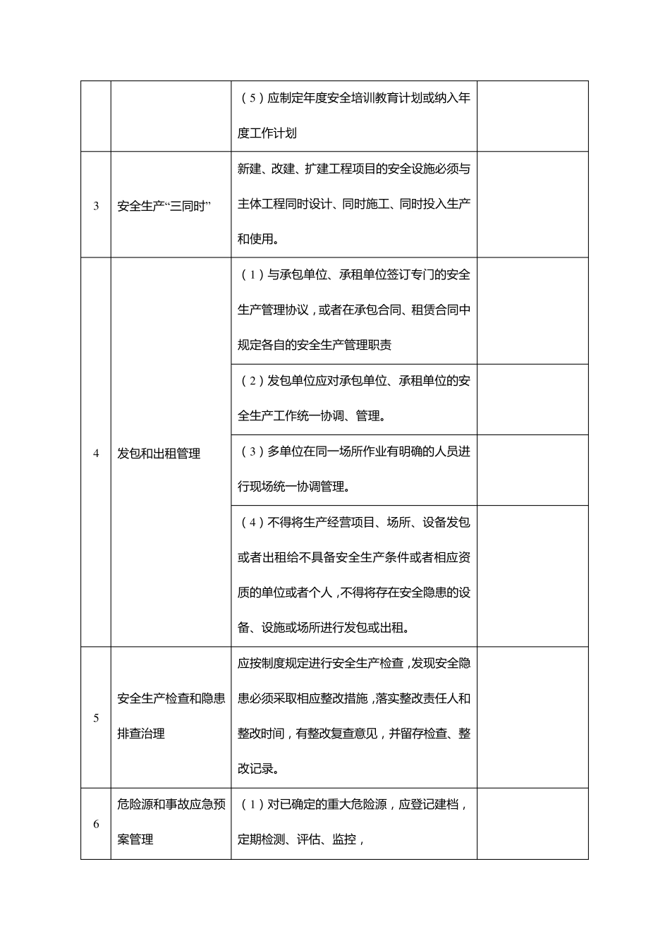 机械行业安全检查要点_第3页