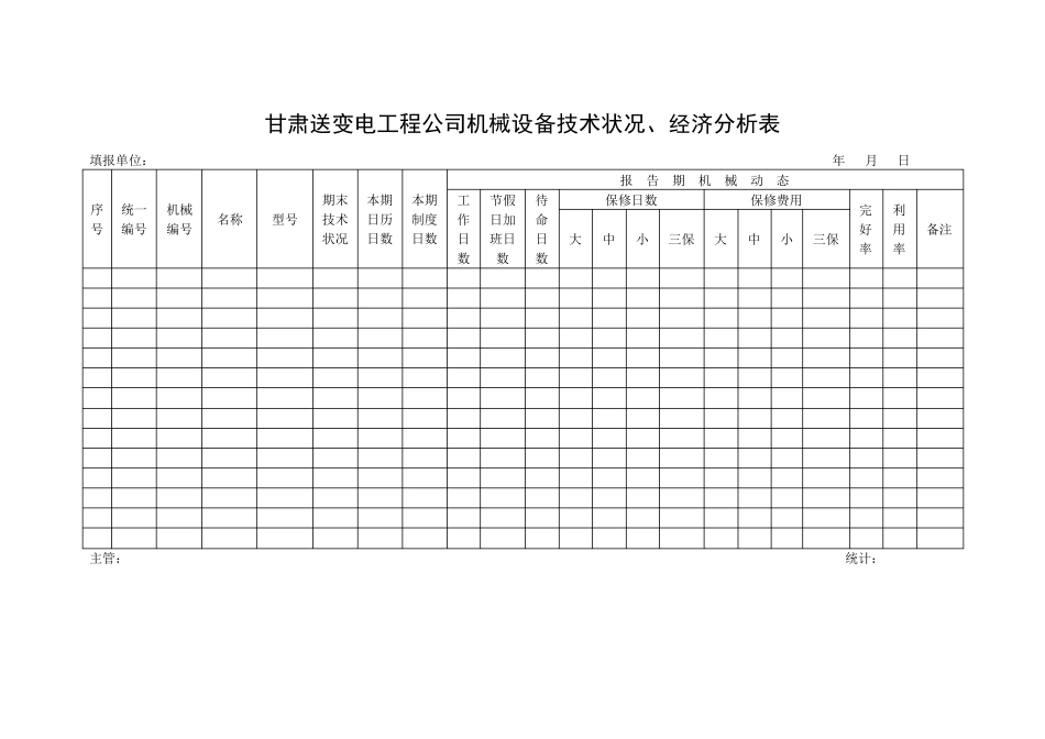机械设备维修计划表_第3页