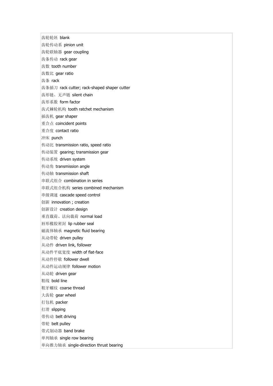 机械设计专业术语的英语翻译_第3页