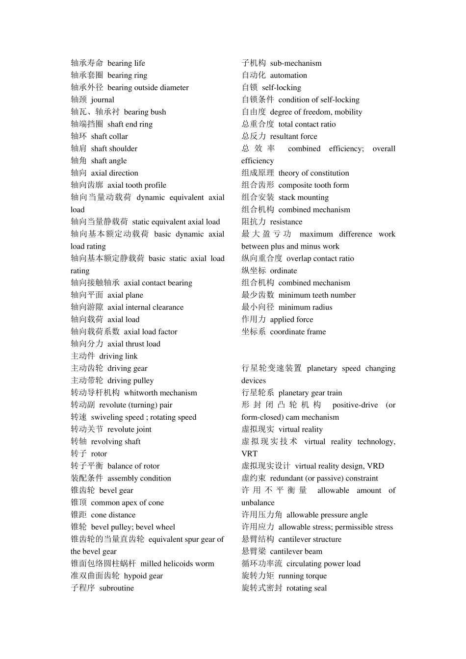 机械设计专业英语_第2页