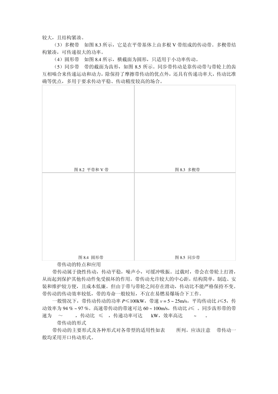 机械设计基础第8章带传动_第2页