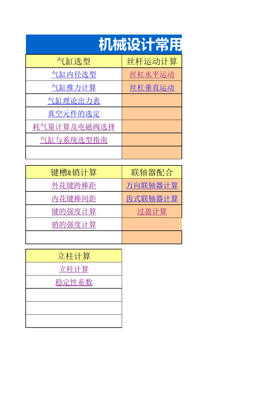 机械设计常用计算总目_第3页