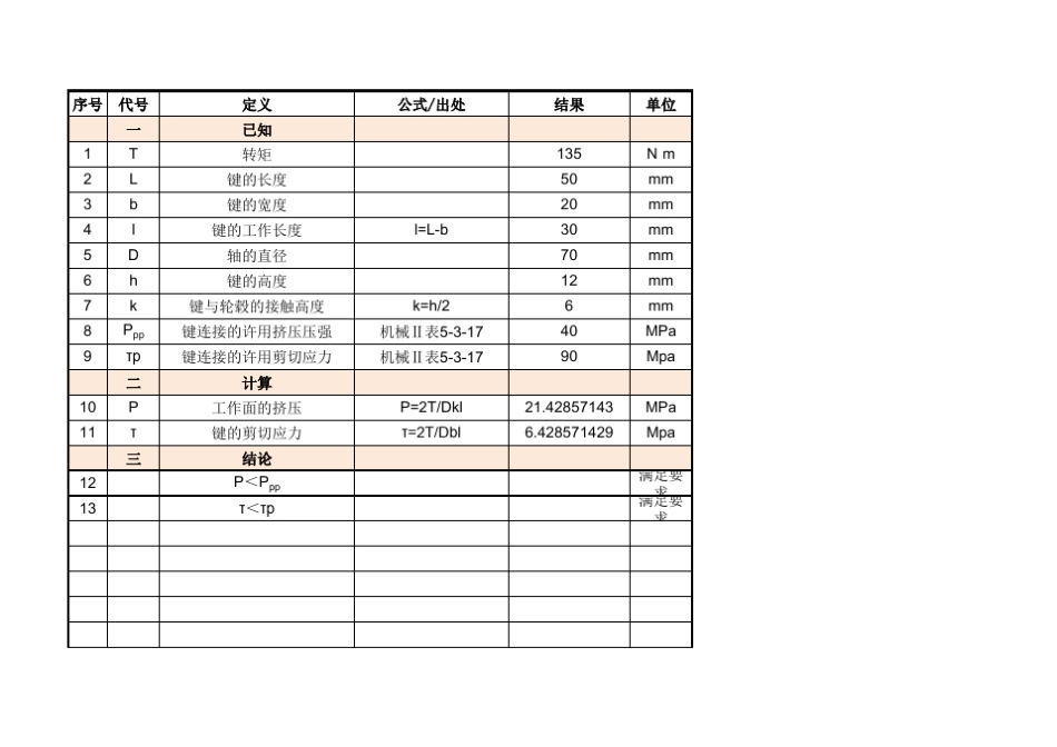 机械设计经典计算公式(Excel版有公式计算功能)_第2页