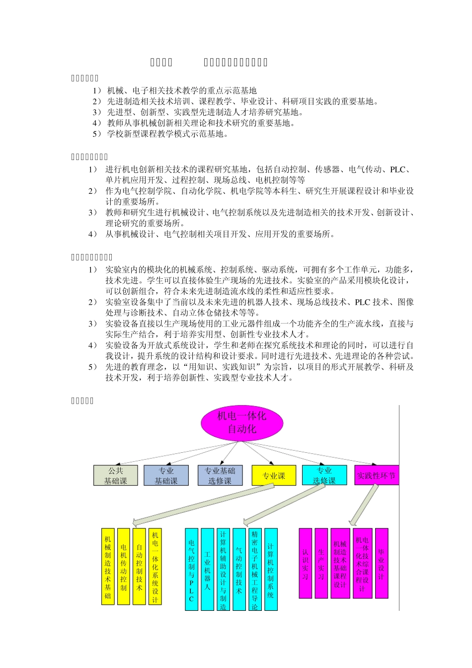 机电创新实验室柔性制造生产线系统安大电自_第3页