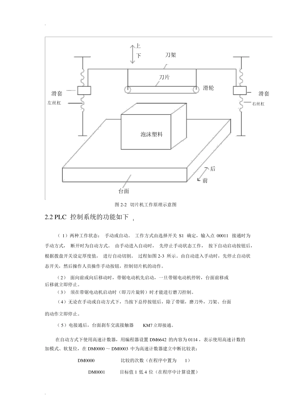 机电控制与可编程序控制器课程设计报告_第3页