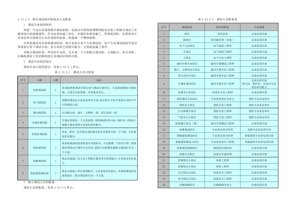 机电联合调试技术标方案_第3页