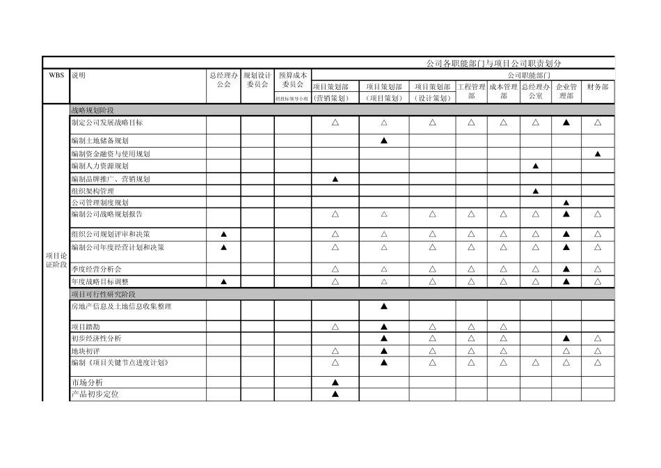 权责分配表(项目公司)_第1页