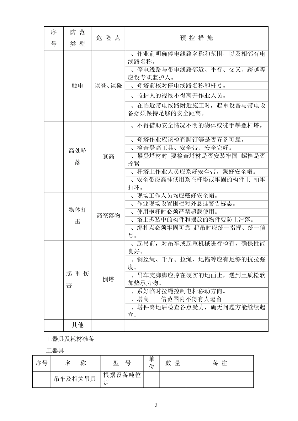 杆塔组立标准化作业指导书_第3页