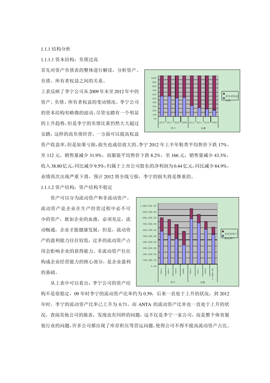 李宁公司财务分析_第2页