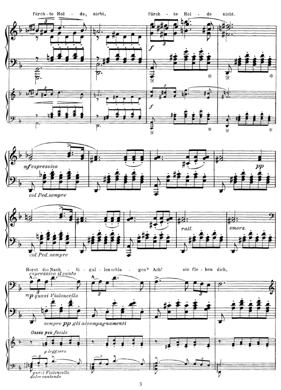 李斯特改编自舒伯特艺术歌曲小夜曲Standchen(Schubert)liszt钢琴谱_第3页