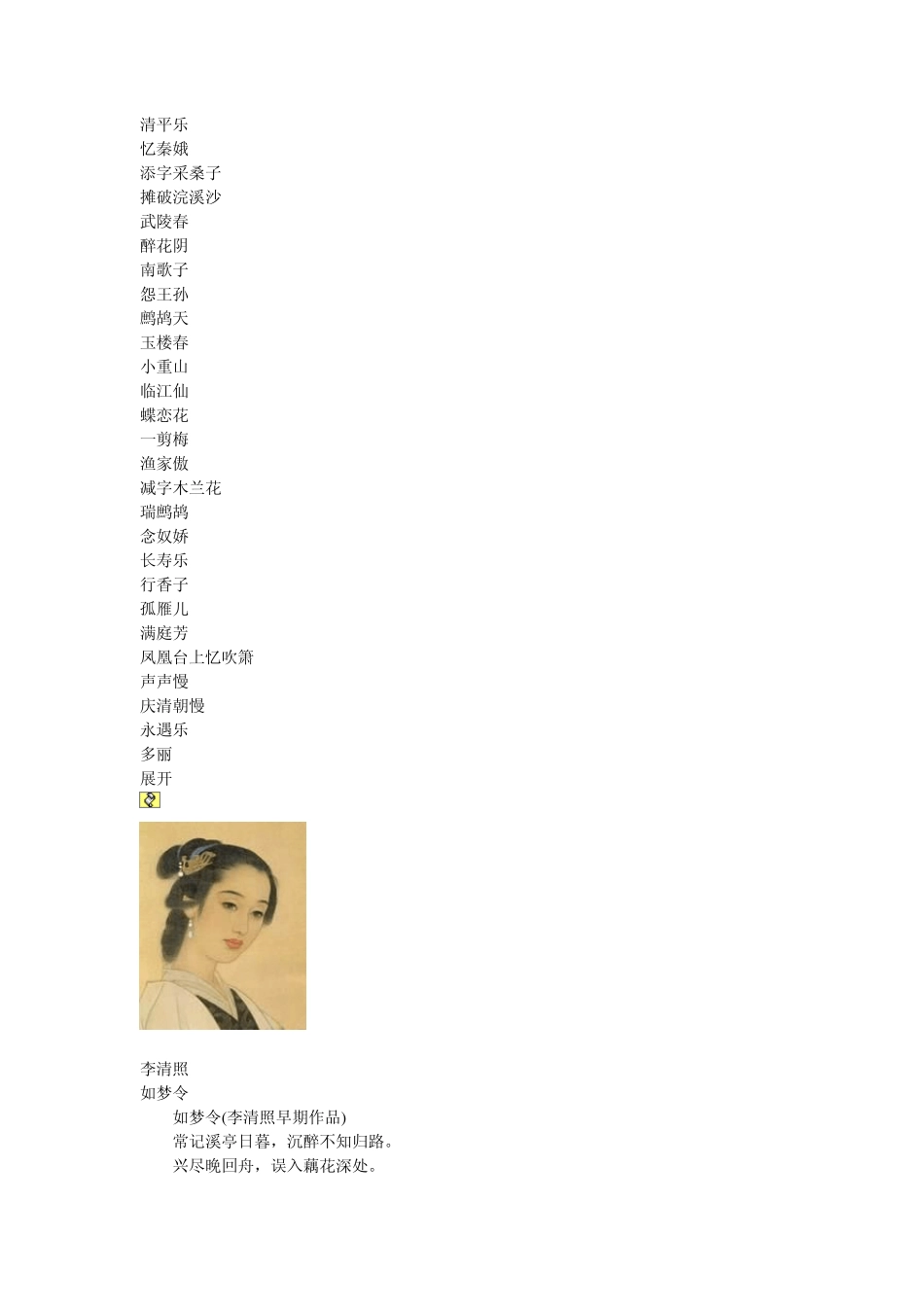 李清照词全集_第2页