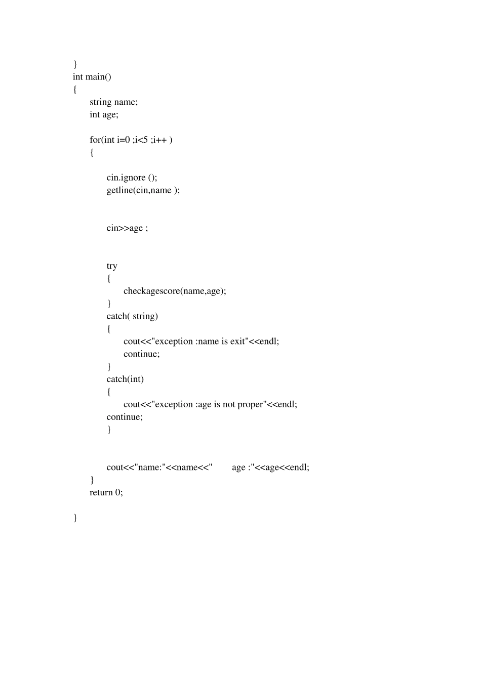 李爱华、程磊面向对象程序设计课后答案_第3页