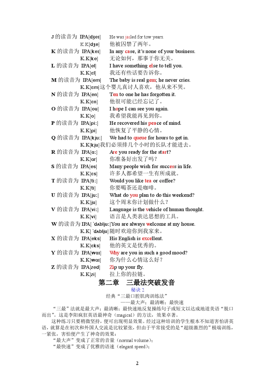 李阳疯狂英语发音秘诀100NJP(免费完美版)_第2页