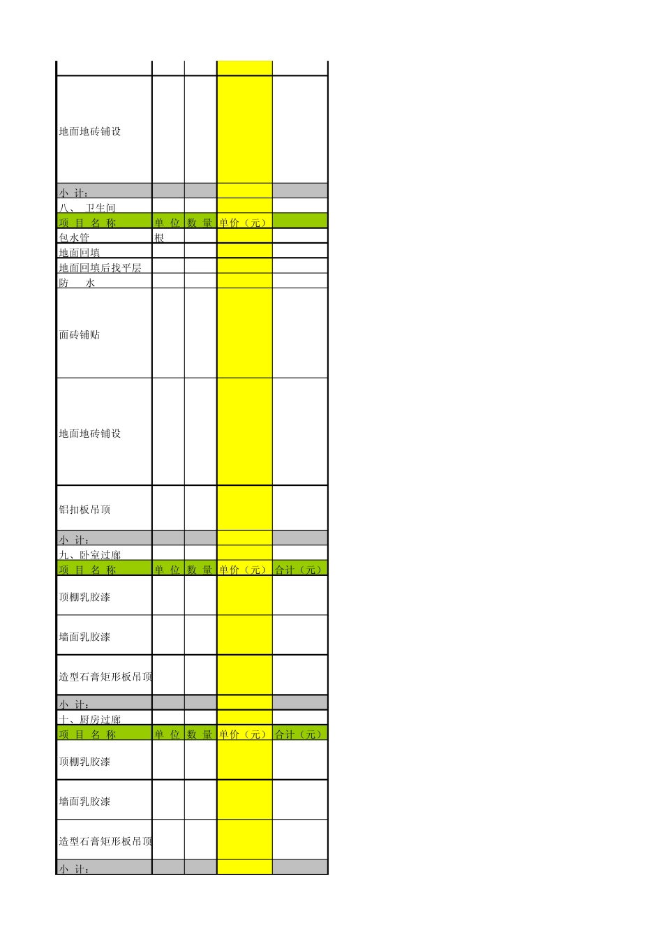 材料价格清单大全_第2页