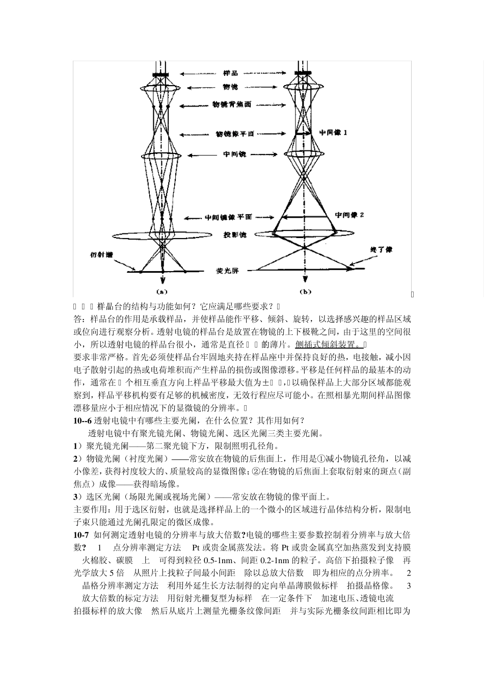材料分析测试技术_部分课后答案_第3页