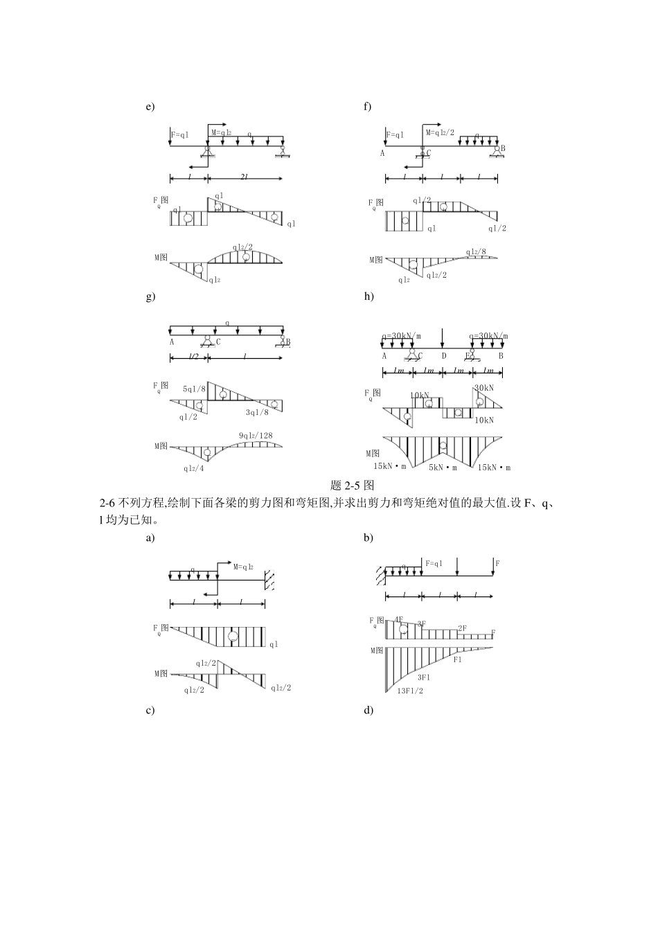 材料力学(周建方)习题解答28章+10章+附录A_第3页