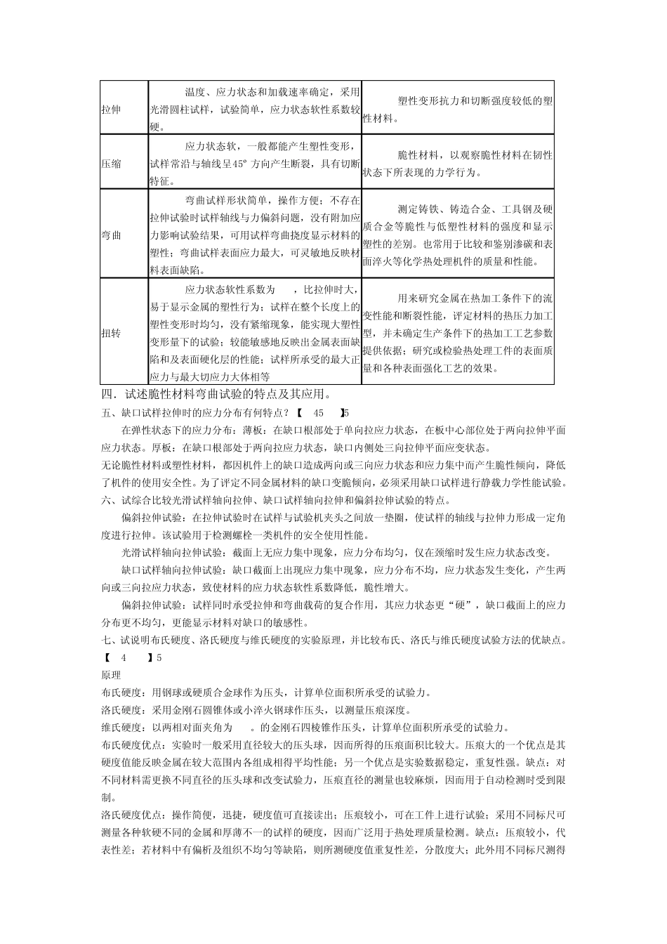 材料力学性能课后习题答案_第3页