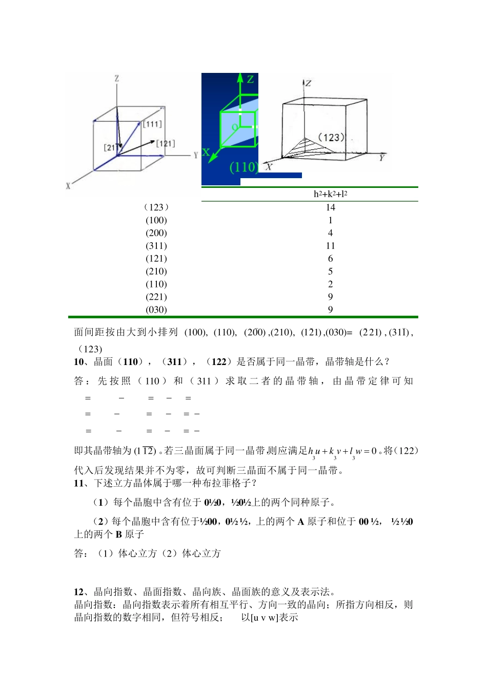 材料微观分析作业题答案_第3页