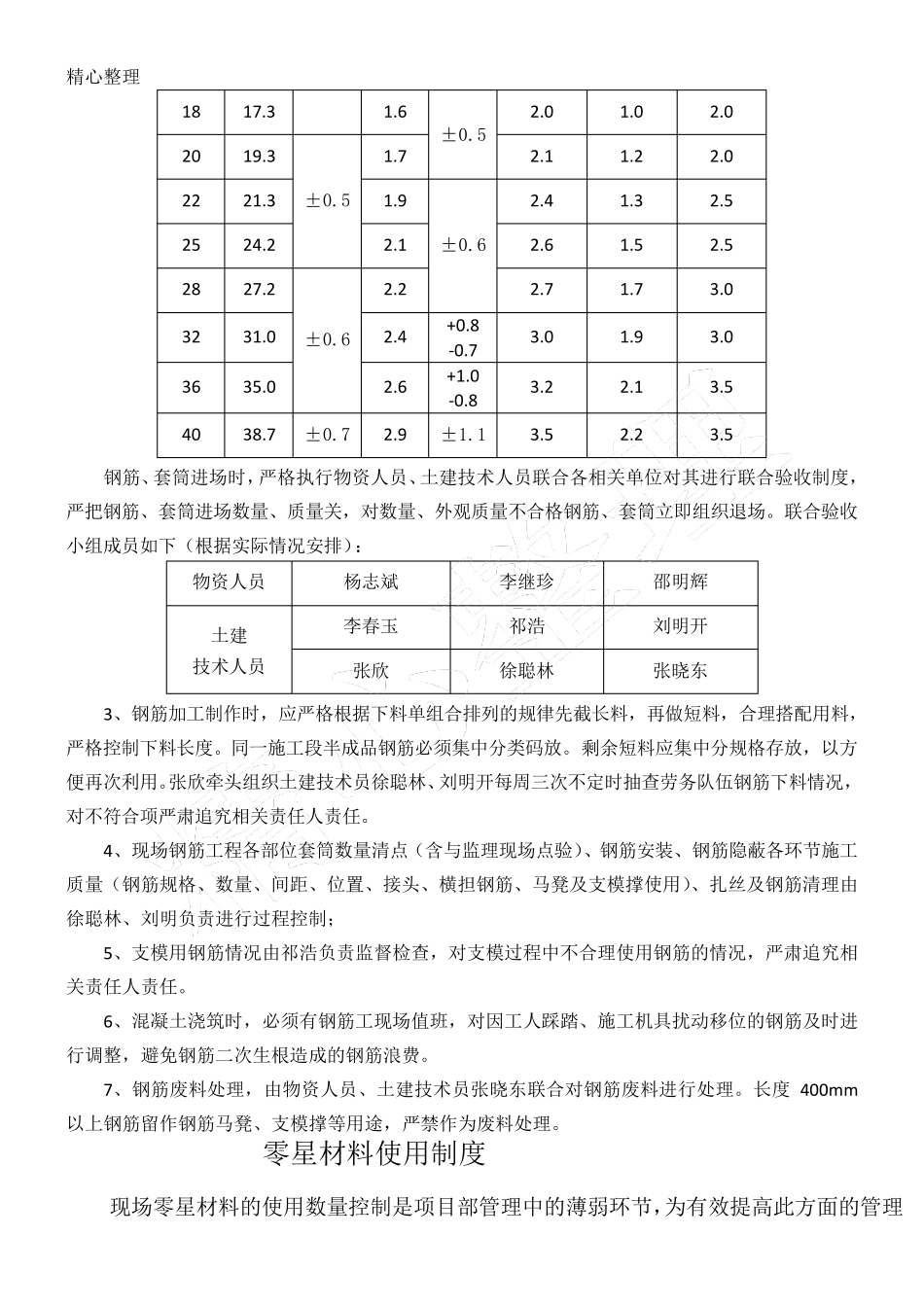 材料节约方法及措施_第3页