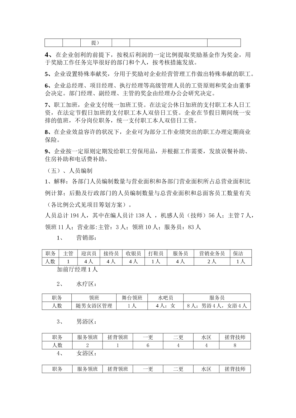 2025年桑拿洗浴经营管理方案全套_第2页
