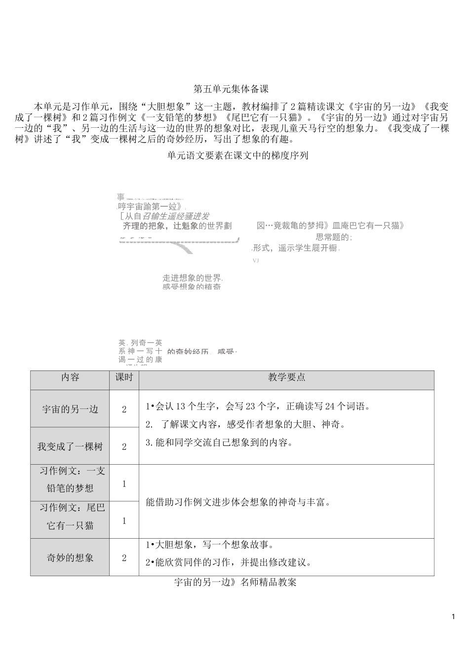 《宇宙的另一边》名师精品教案_第1页