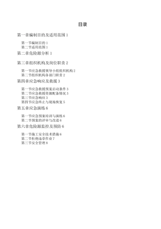 型钢悬挑卸料平台-应急预案