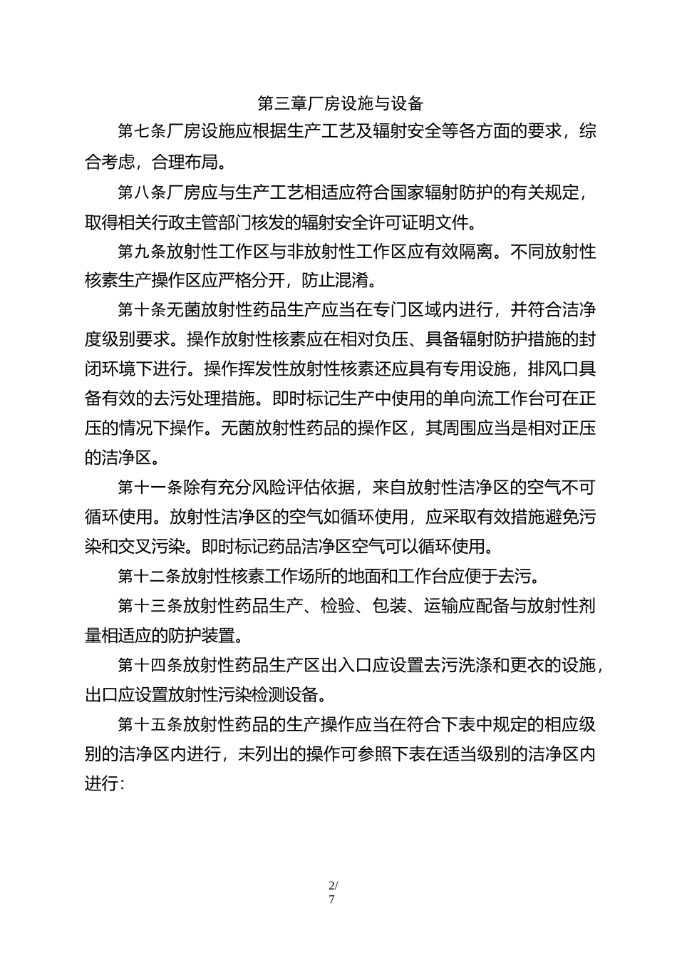 新版GMP附录--9--放射性药品_第2页