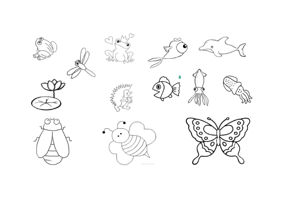 儿童涂色卡--小动物_第2页