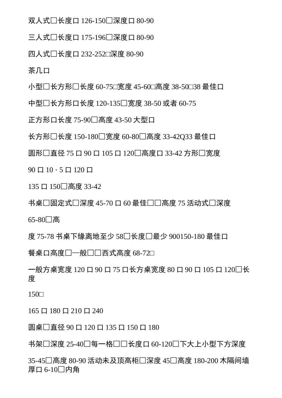 人机工程学与家具尺寸_第2页