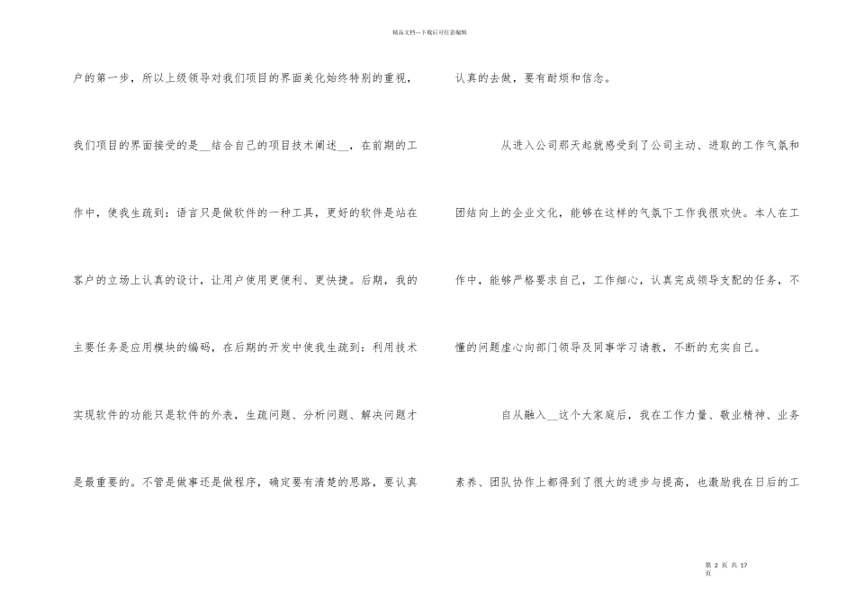 程序员2024述职报告篇_第2页