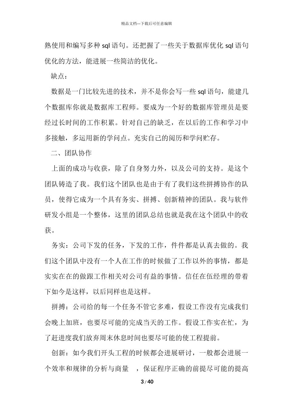 程序员年度工作总结_第3页