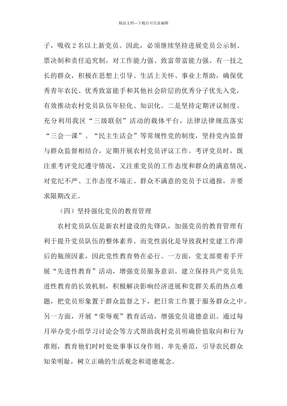 第一负责人党建工作计划范文集锦5篇2024_第3页