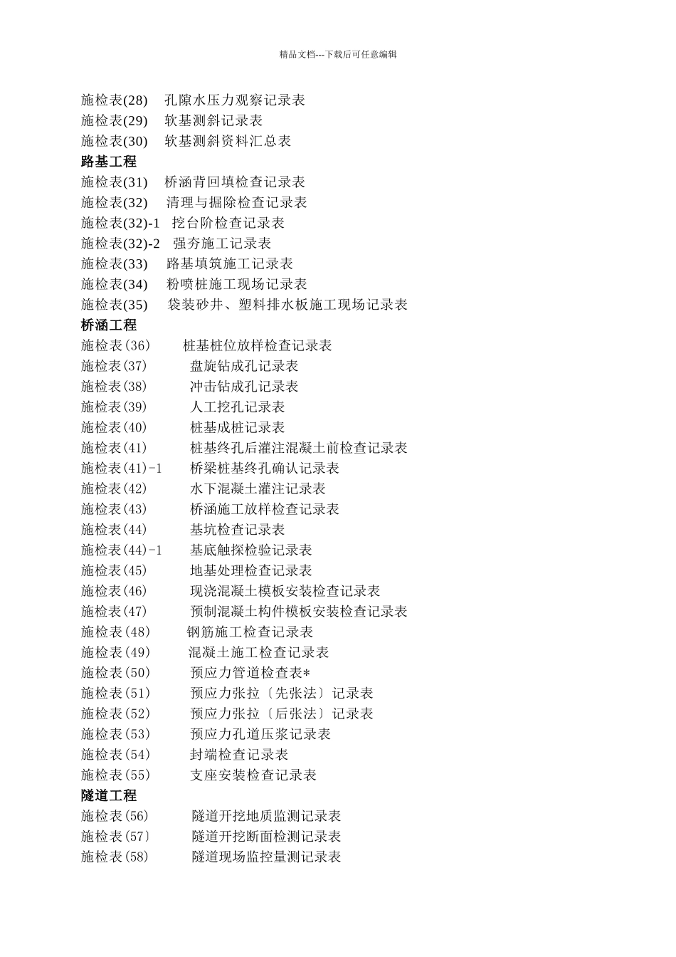 第三册施工现场施检表测量_第3页