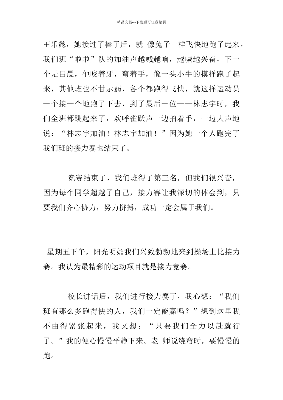 精彩的接力赛作文_第3页