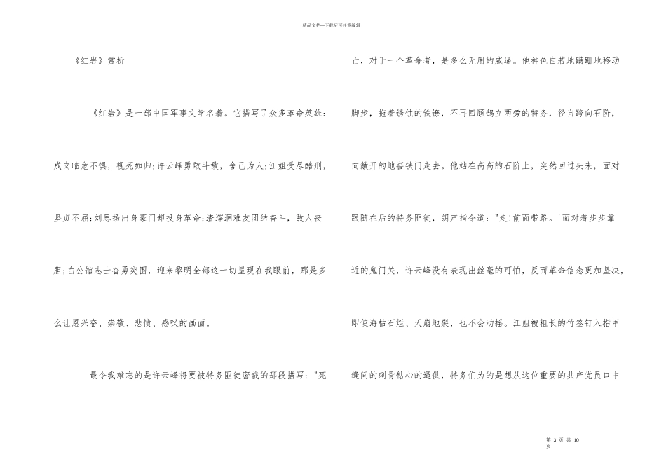 红岩主要内容_第3页