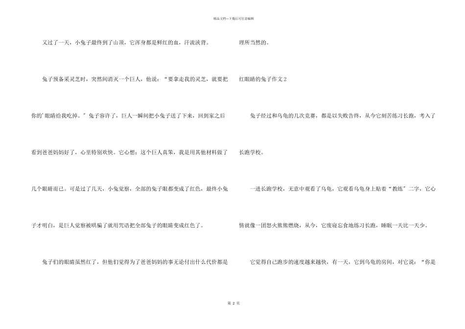 红眼睛的兔子_第2页