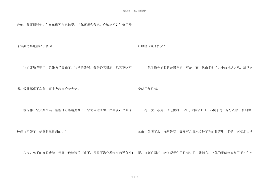 红眼睛的兔子_第3页