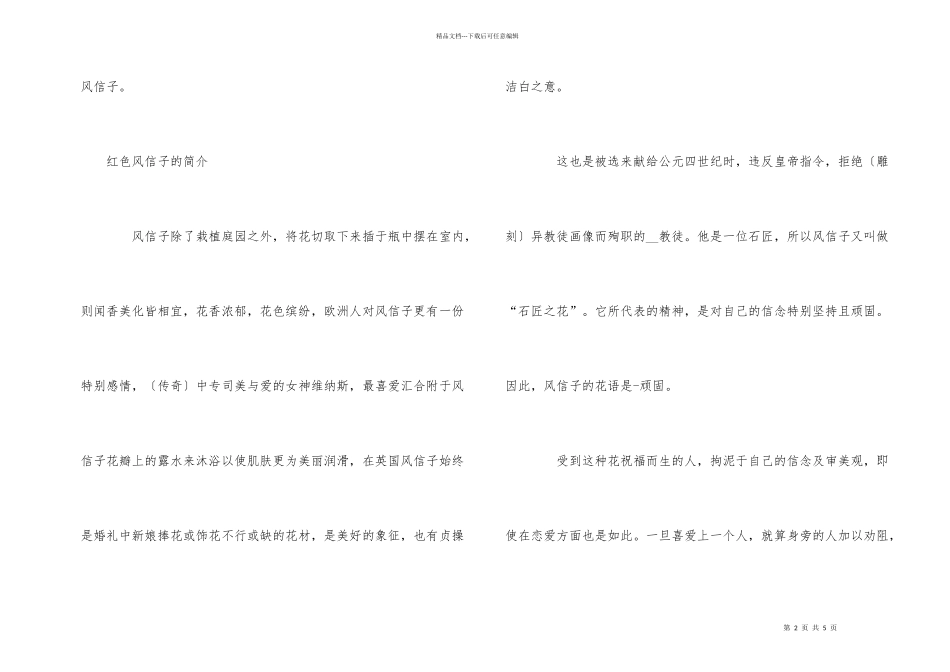 红色的风信子花语_第2页