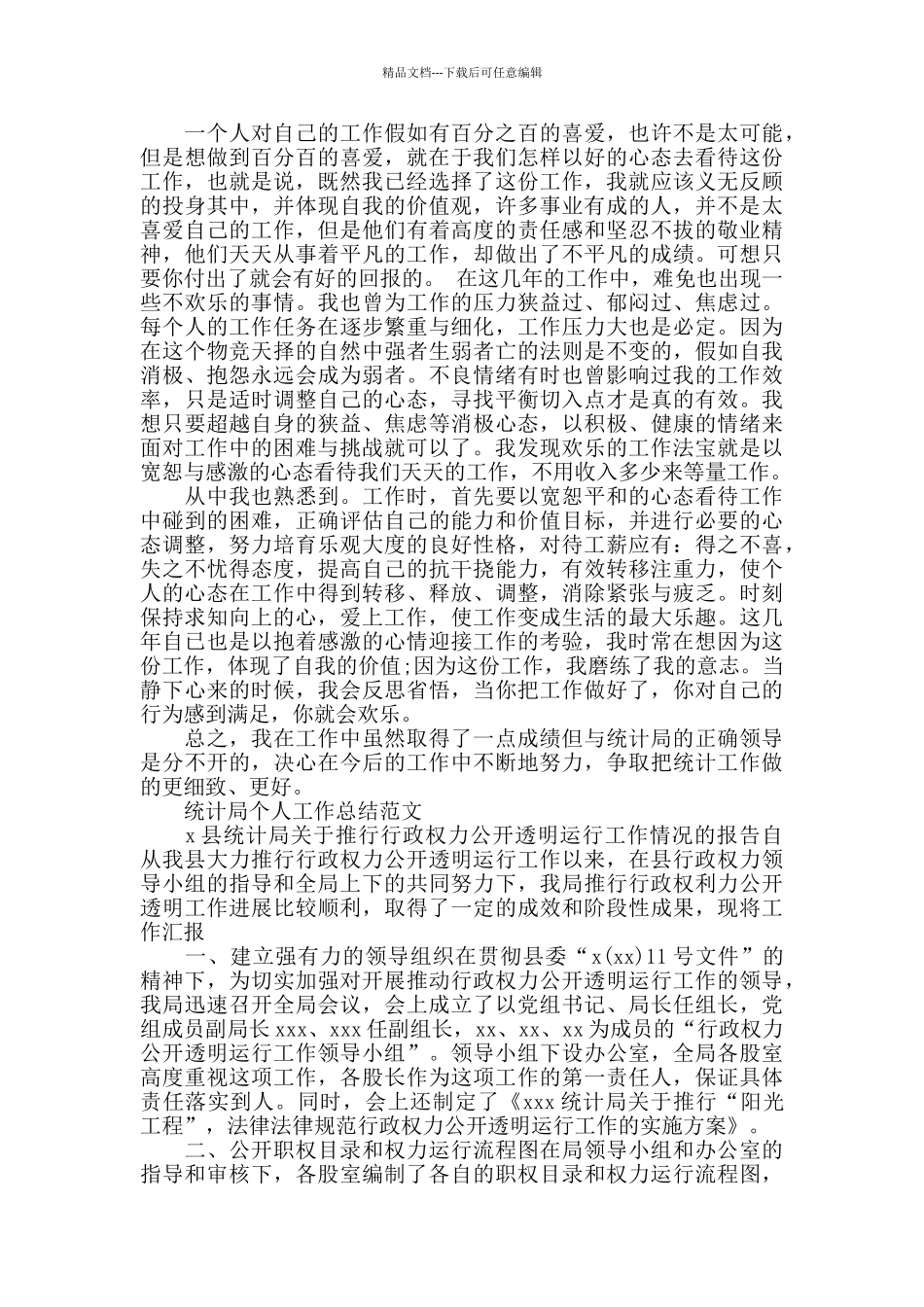 统计局个人统计工作总结范文_第2页