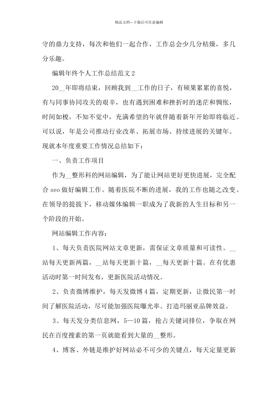 编辑年终个人工作总结范文5篇_第3页