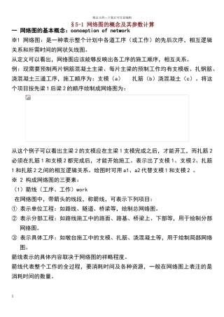 网络图中找关键线路的方法