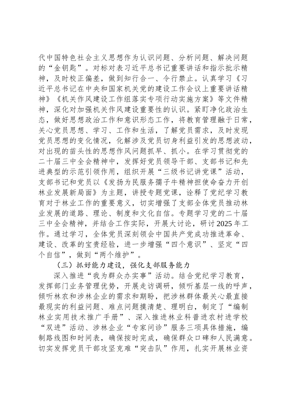 2024年党支部书记抓基层党建工作述职报告(1)_第2页