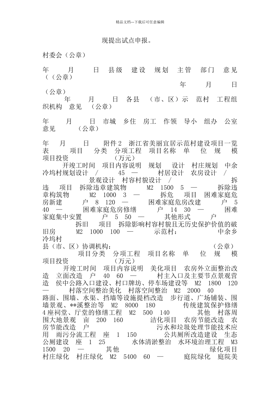 美丽宜居示范村申报材料_第2页