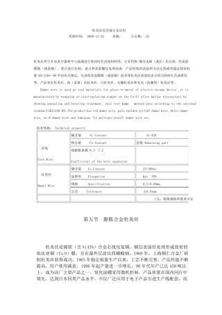 杜美丝化学成分及应用