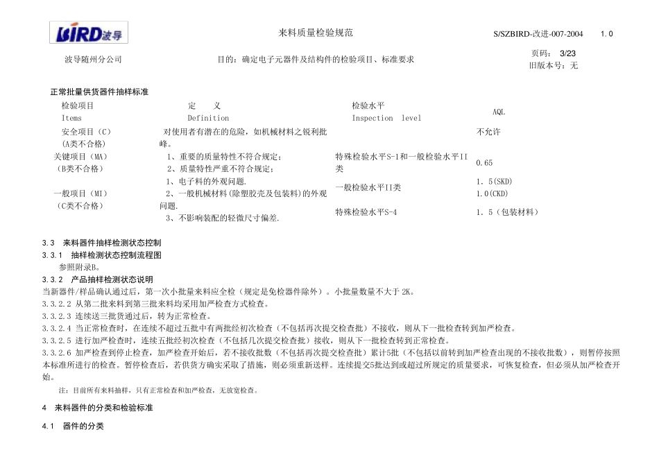 来料质量检验规范_第3页