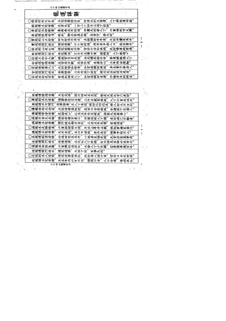 杨公二十四山龙运吉凶_第3页