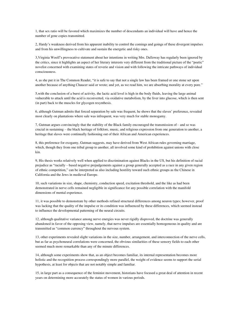 杨鹏GREamp;GMAT长难句全书英文句子整理打印版_第1页