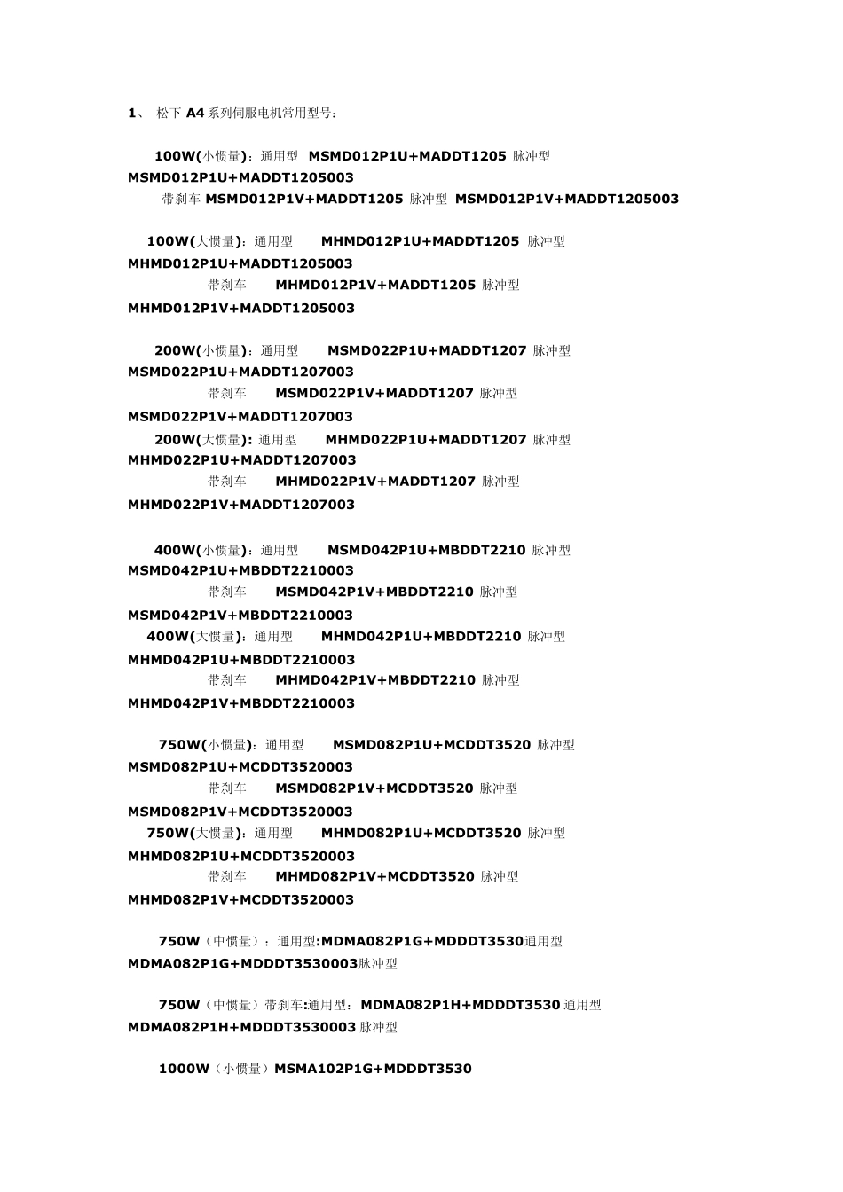 松下伺服发布资料_第1页