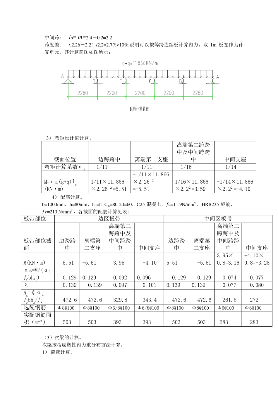 板、次梁、主梁设计_第2页